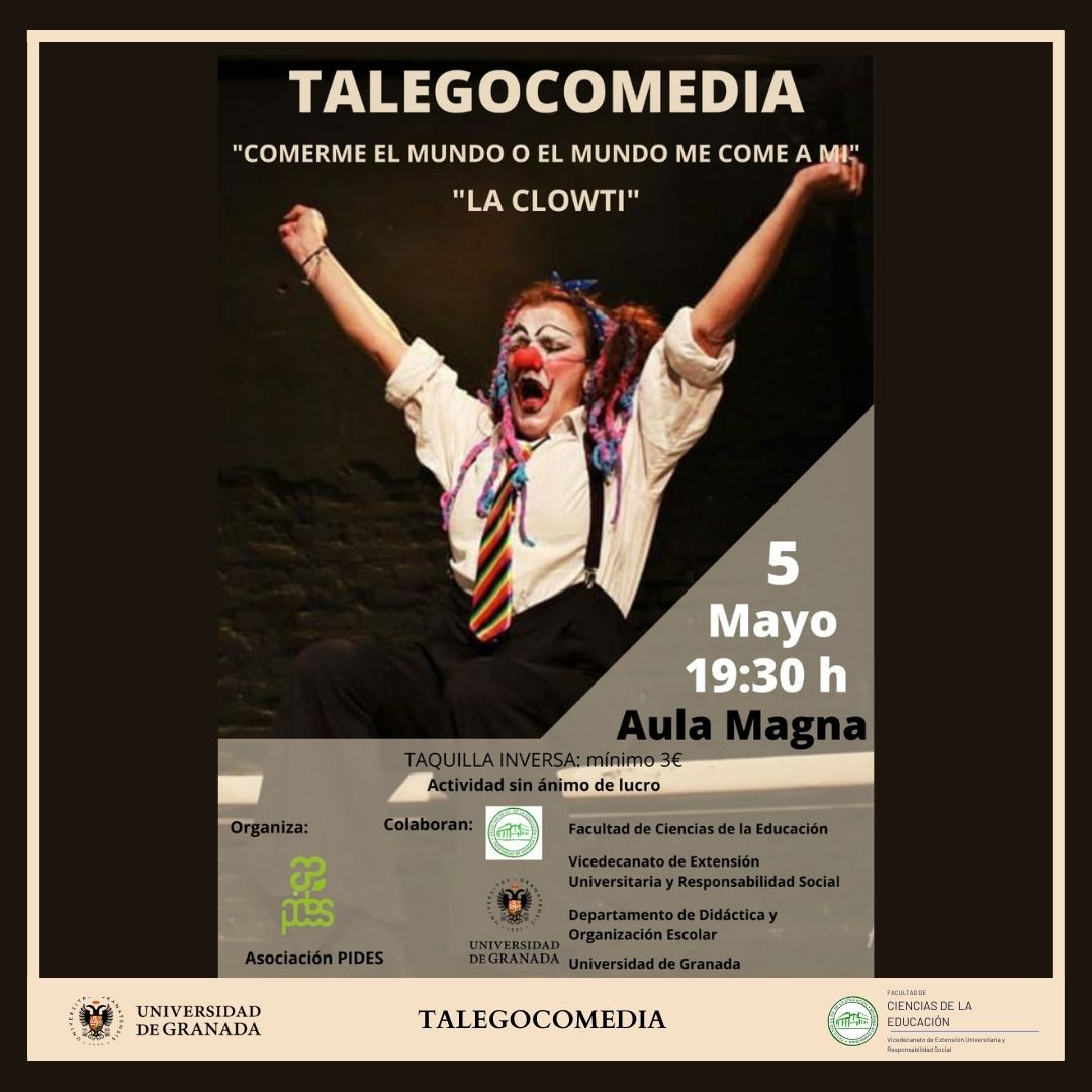 Cartel "Talegocomedia"