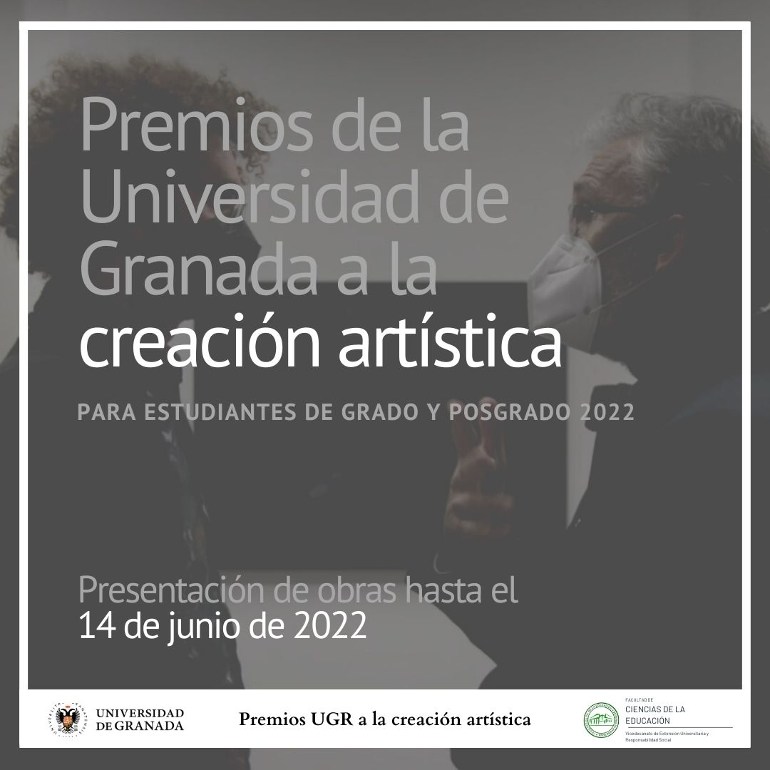 Cartel premios creacion artistica 2022 personas