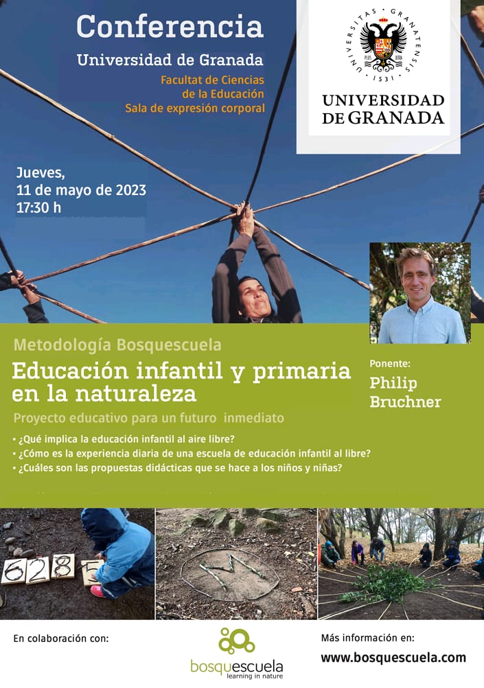 Conferencia “Metodología Bosquescuela: Educación infantil y primaria en la naturaleza”