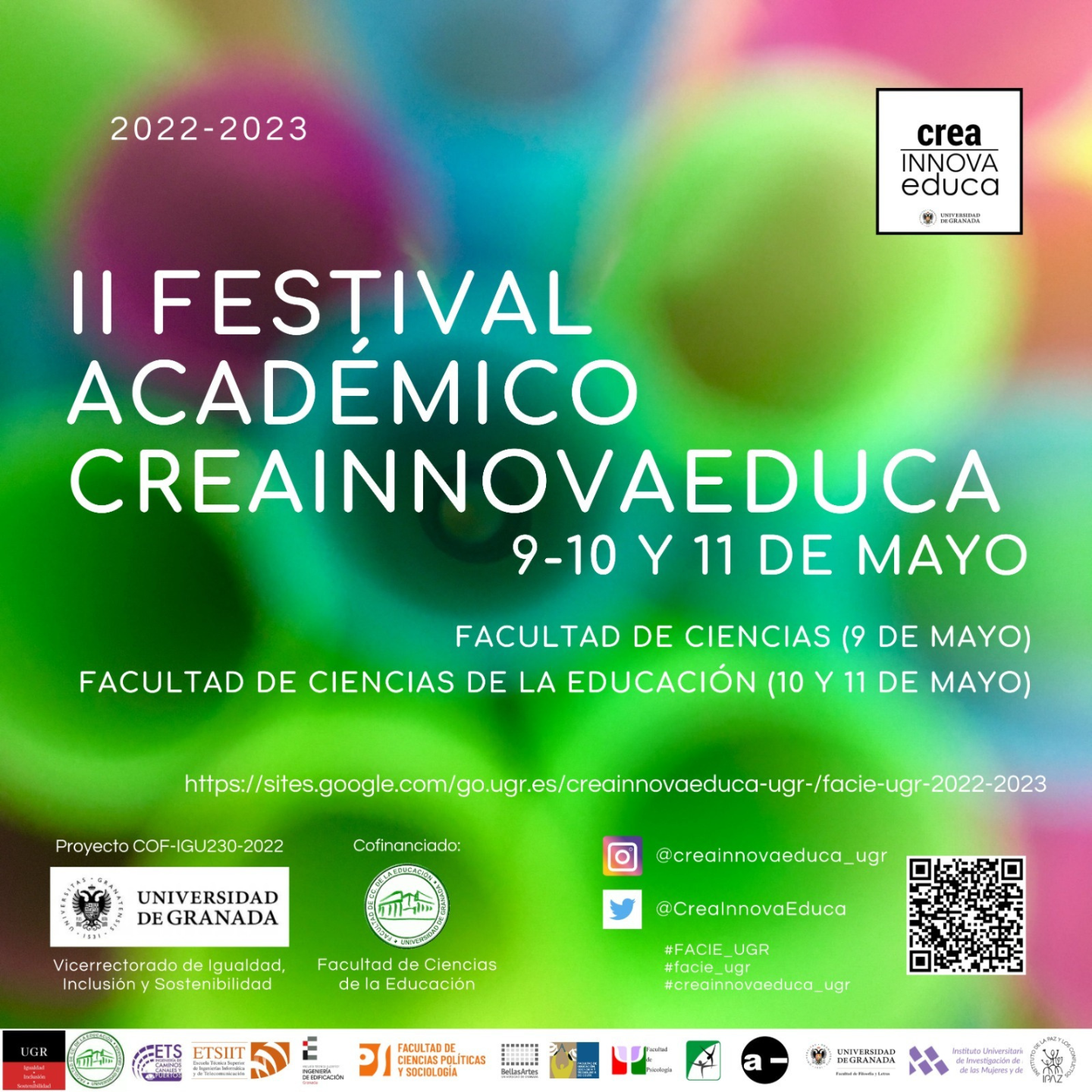 II Festival Académico CreaInnovaEduca-UGR
