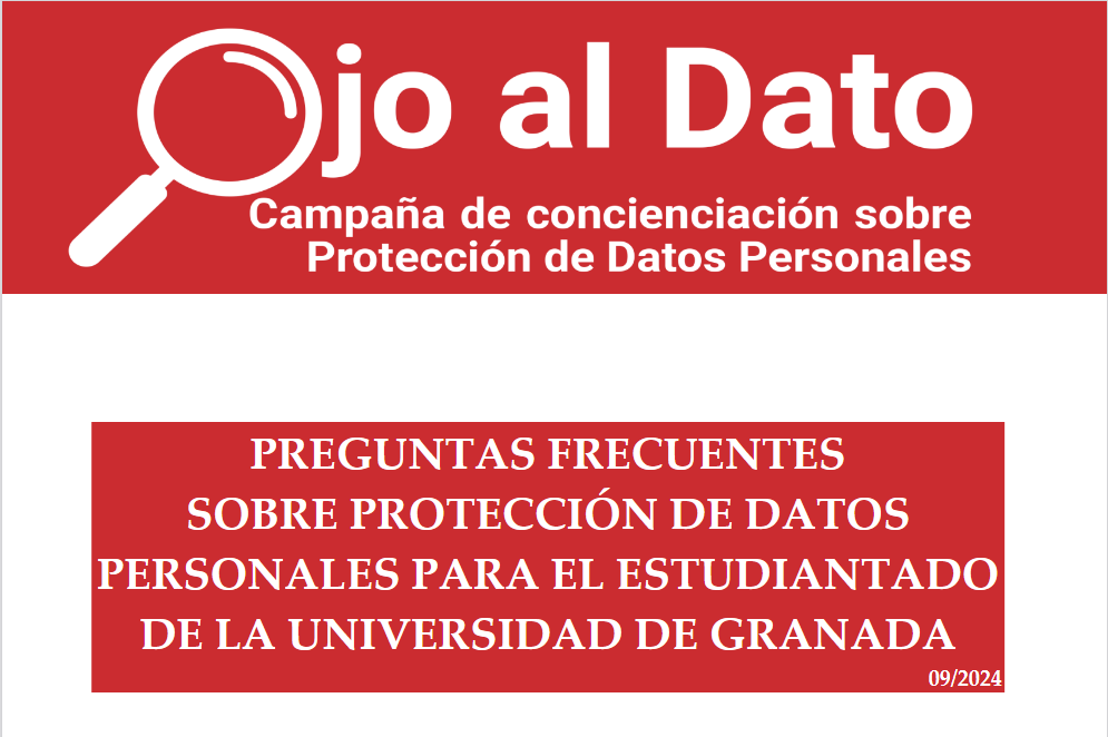 Campaña de concienciación sobre Protección de Datos Personales