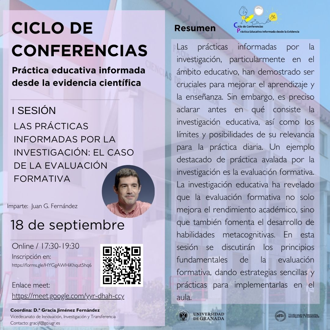 Cartel de la conferencia