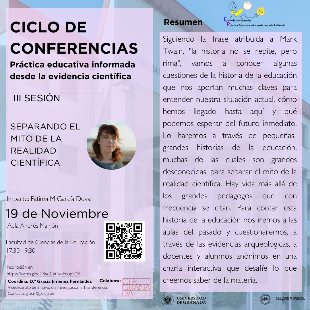 Cartel conferencia