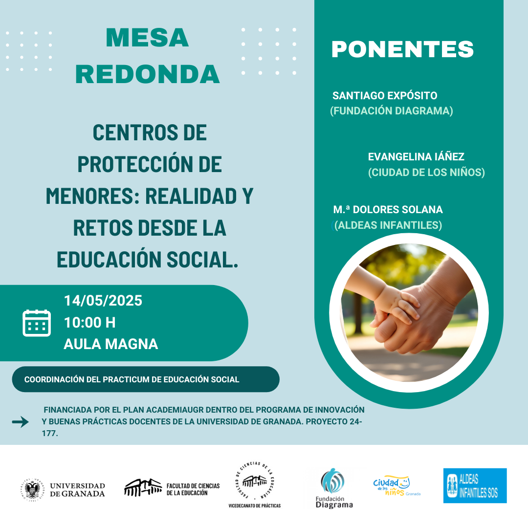 Centros de protección de menores: realidad y retos desde la educación social Infografía con los datos de la actividad