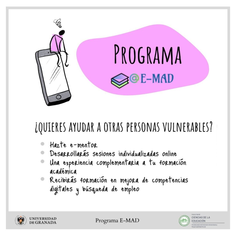 cartel programa movil texto