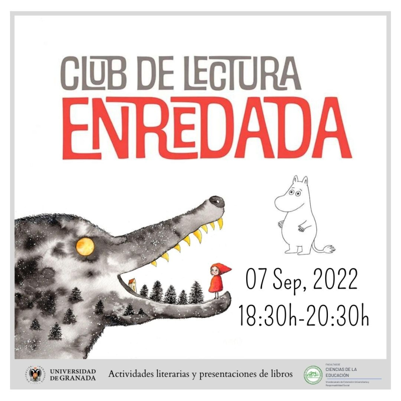 lobo caperucita roja cartel lectura