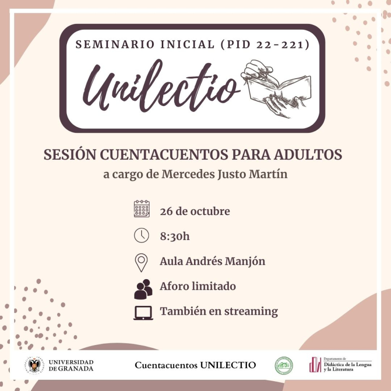 Seminario inicial PID dibujo libro lectura manos