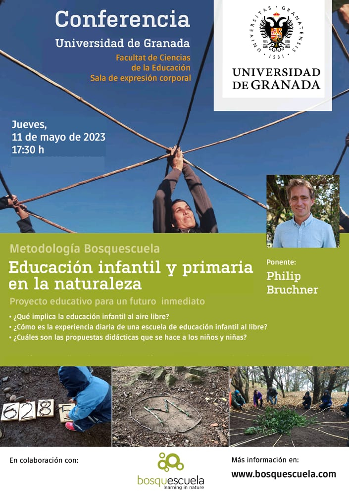 Conferencia “Metodología Bosquescuela: Educación infantil y primaria en la naturaleza” Conferencia “Metodología Bosquescuela: Educación infantil y primaria en la naturaleza”