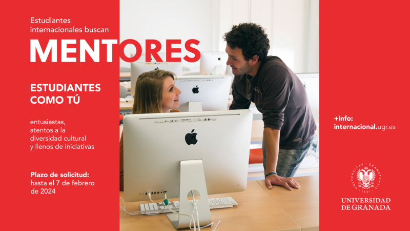 Estudiantes internacionales buscan mentores Cartel de la actividad