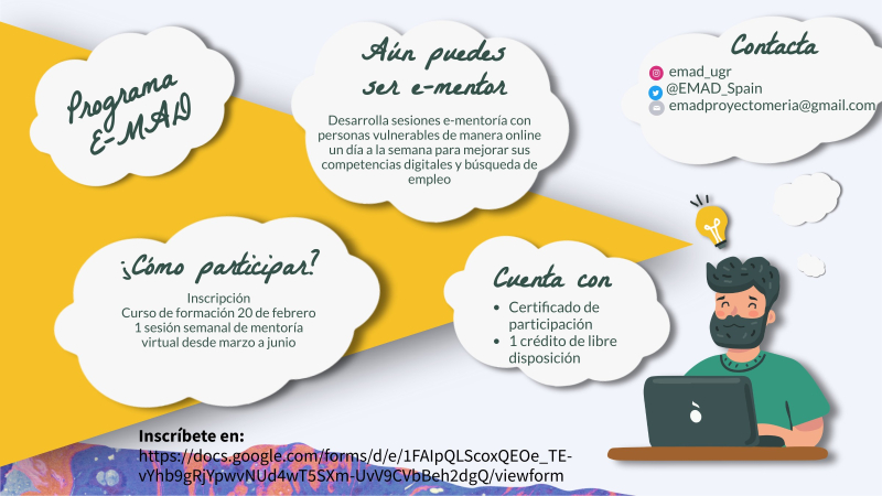 Programa de E-mentoría Infografía de la actividad