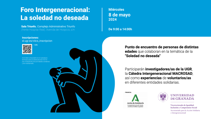 Foro Intergeneracional: la Soledad No Deseada Infografía de la actividad
