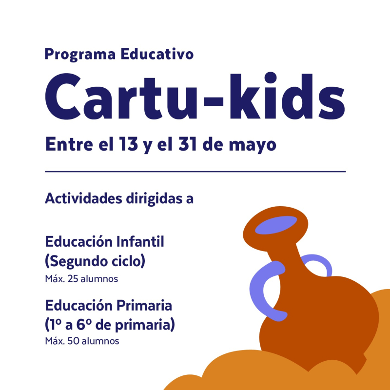 Programa Educativo de Cartu-kids Infografía de la actividad