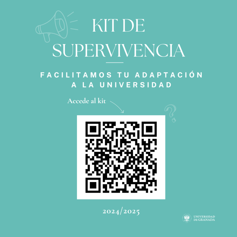 Kit de supervivencia para nuevos estudiantes Cartel de la actividad