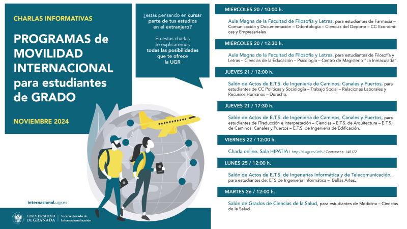Sesiones Informativas Movilidad Cartel charlas movilidad