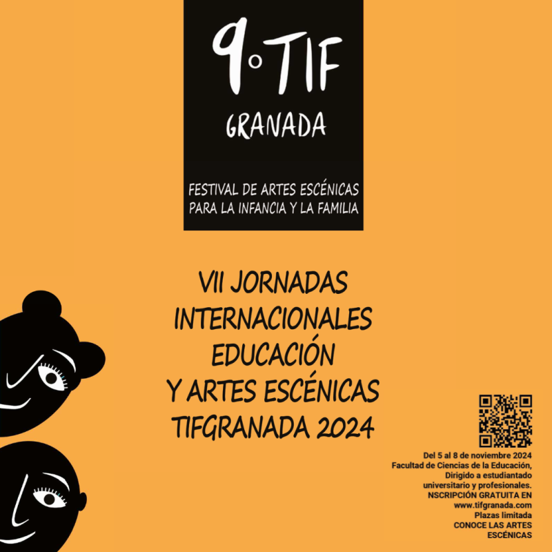 VII Jornadas Internacionales de Educación y Artes Escénicas Cartel de la actividad