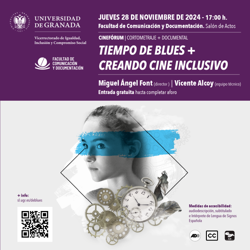 Cartel tiempo de Blues + Cartel de la actividad