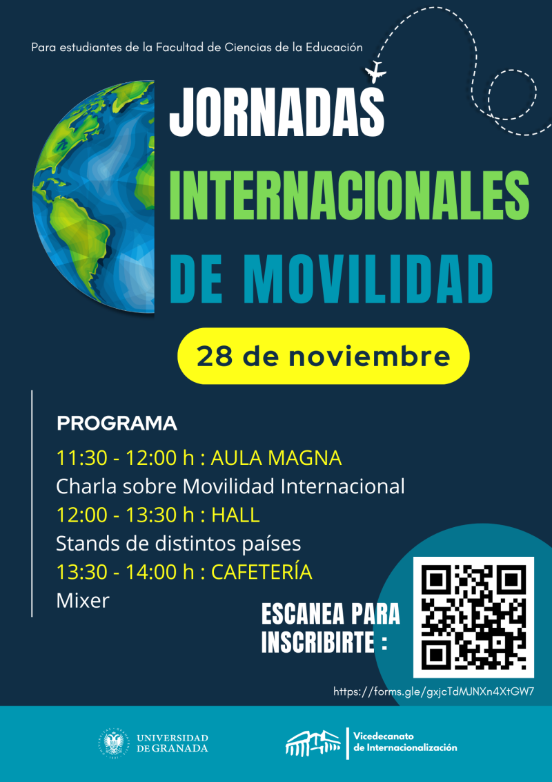 Jornadas Internacionales de Movilidad Cartel de las jornadas