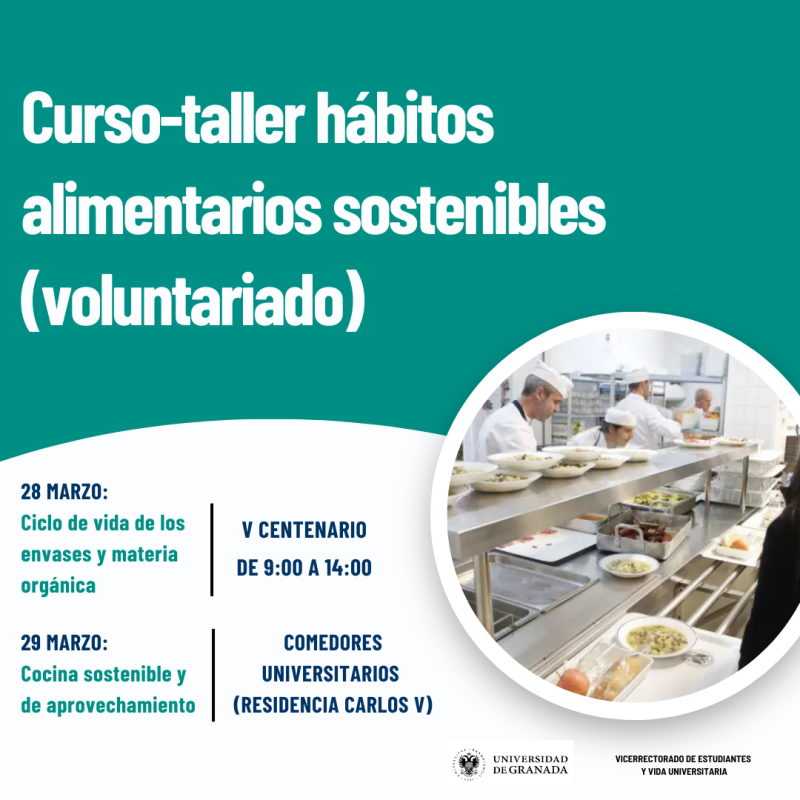 Curso-Taller: Hábitos Alimentarios Sostenibles Infografía de la actividad