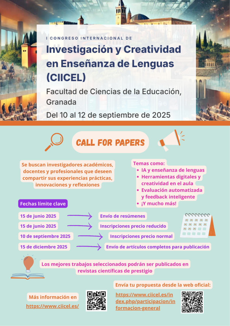 CIICEL 2025 Infografía